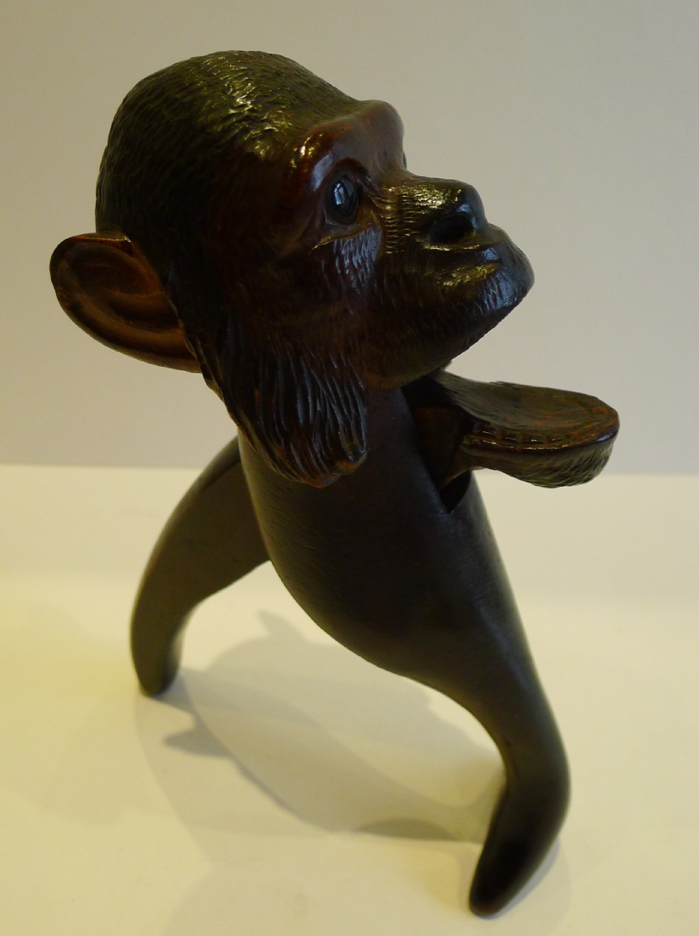 antique figural black forest nutcracker c1900