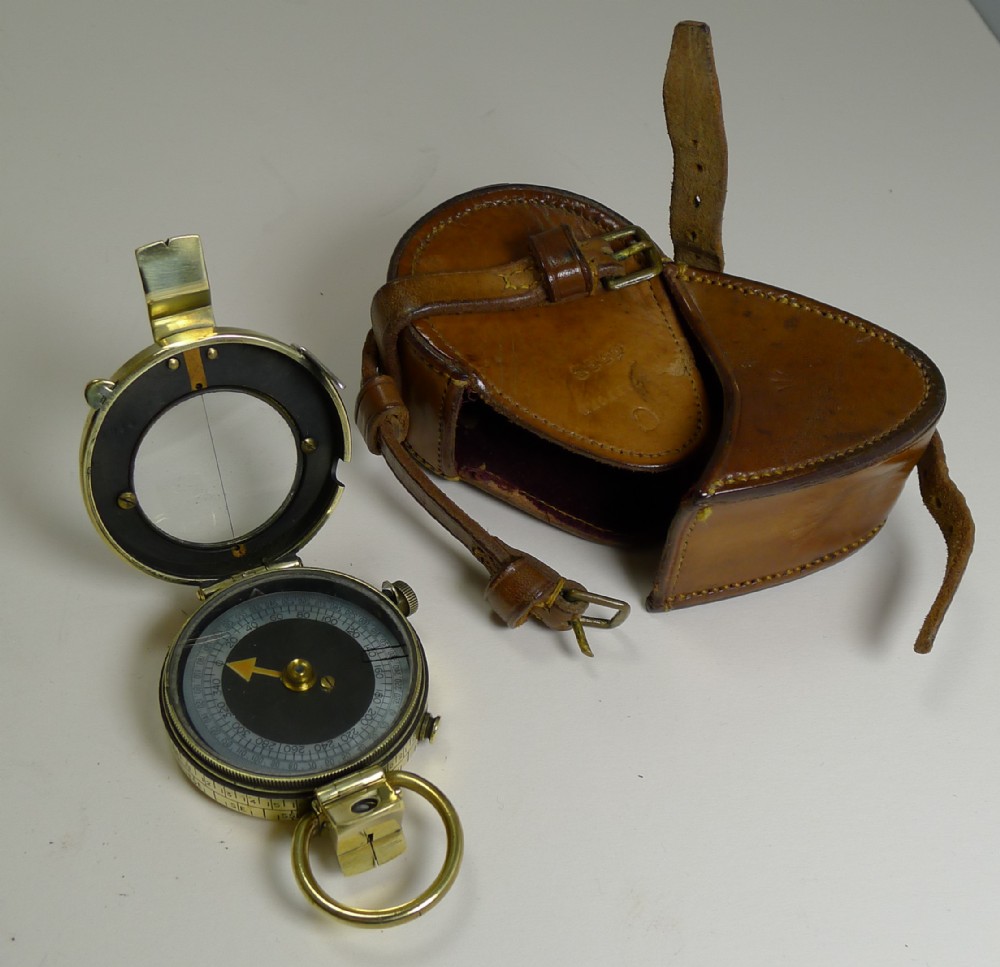 ww1 1918 british army officer's compass verner's patent mk viii by e koehn switzerland
