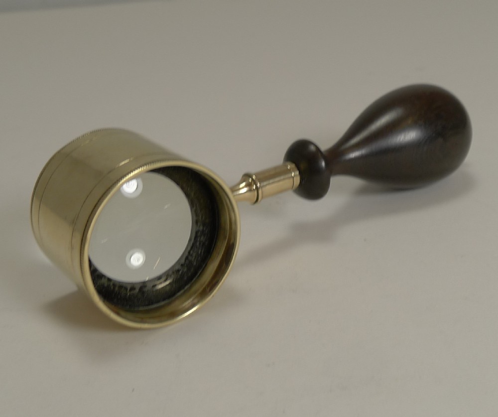 fabulous georgian coddington magnifying glass c1820