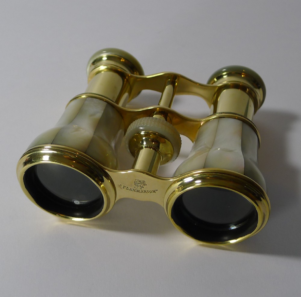 Mother Of Pearl Opera Glasses By Flammarion, Paris 750594 www