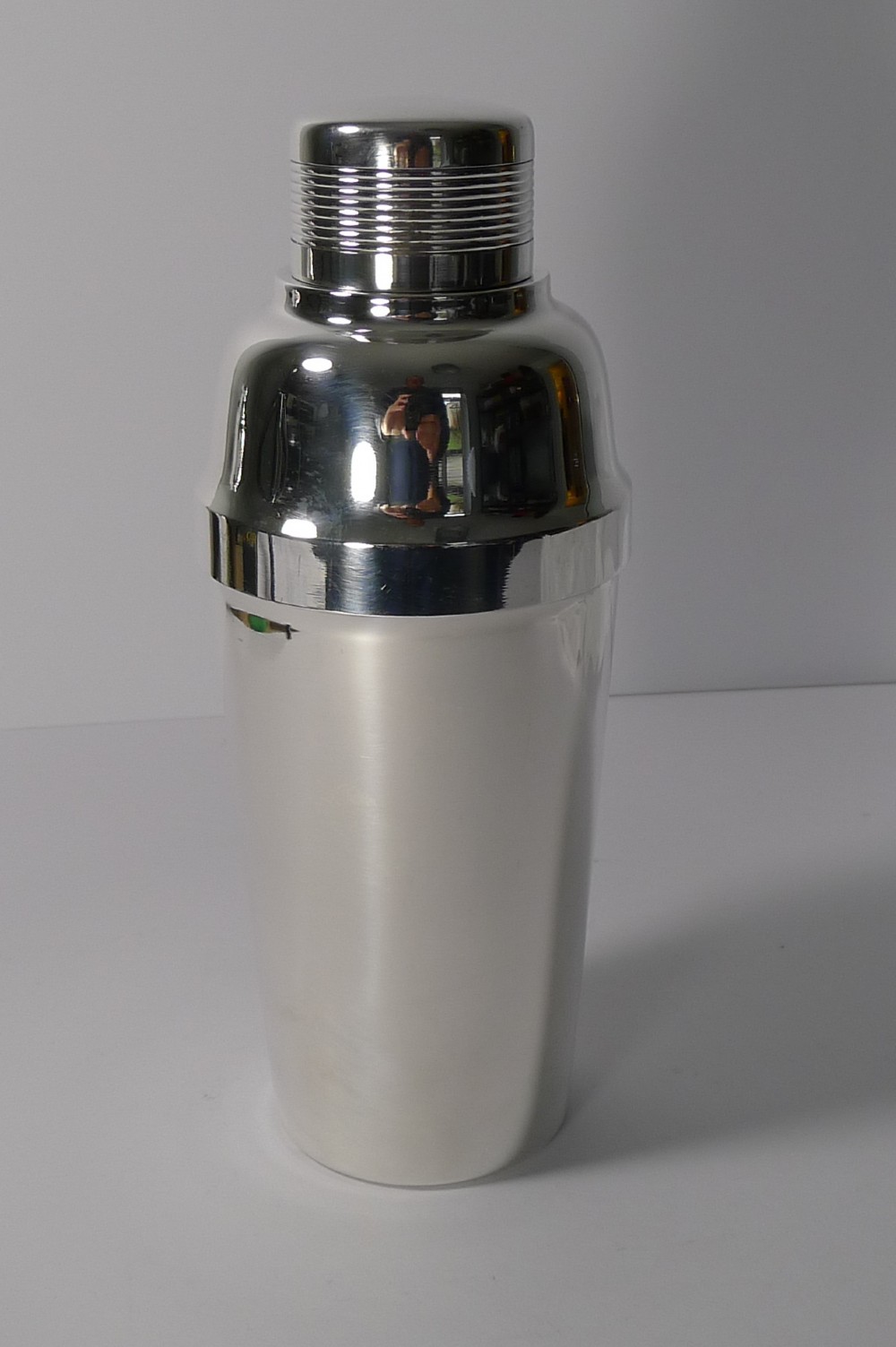 french art deco cocktail shaker by ercuis paris c1940