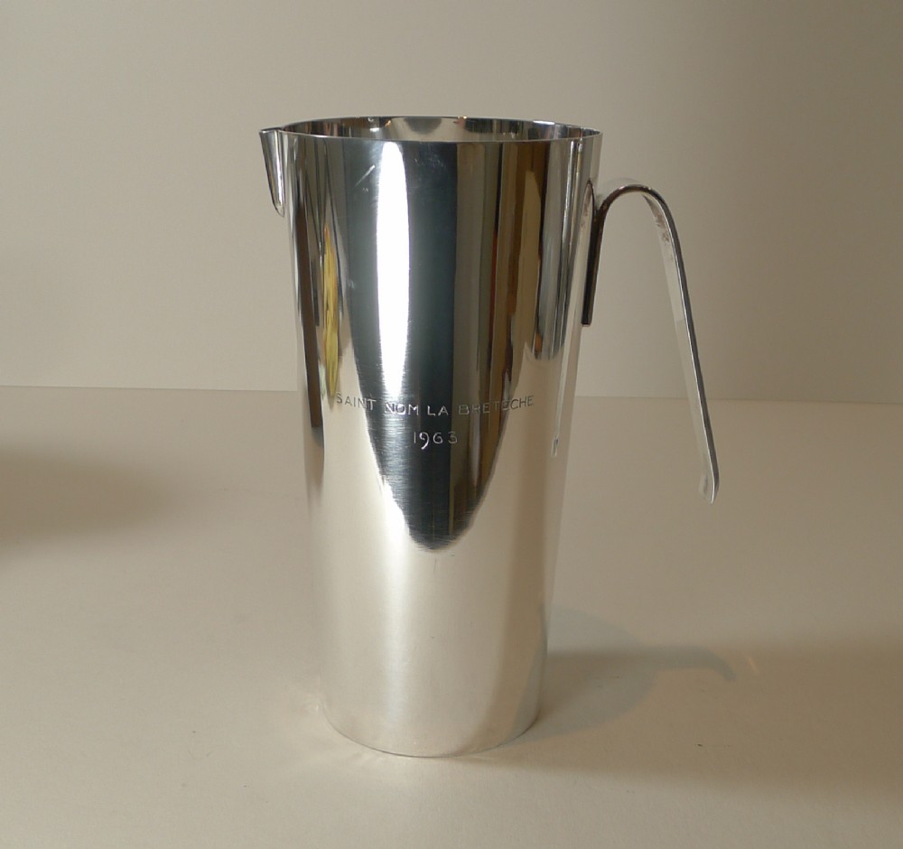 lino sabattini for christofle gallia cocktail jug c1960