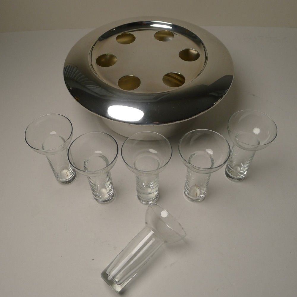 rare italian lino sabattini vodka cocktail set c1970