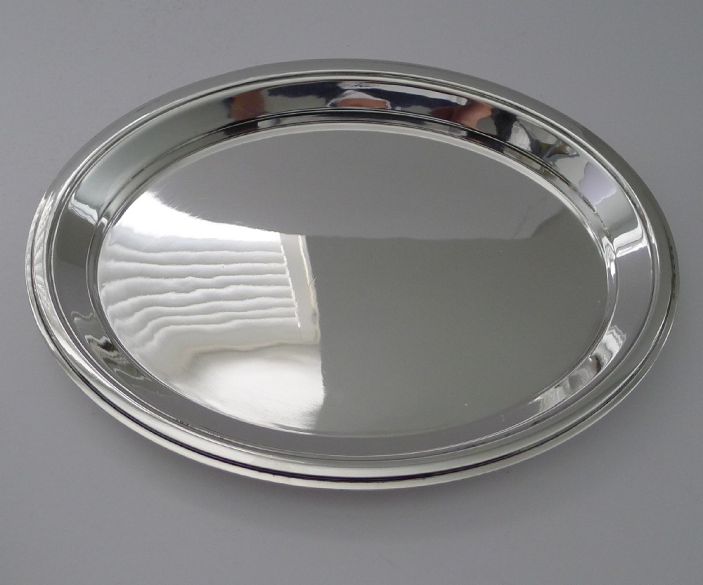 handsome art deco cocktail tray christofle paris c1940