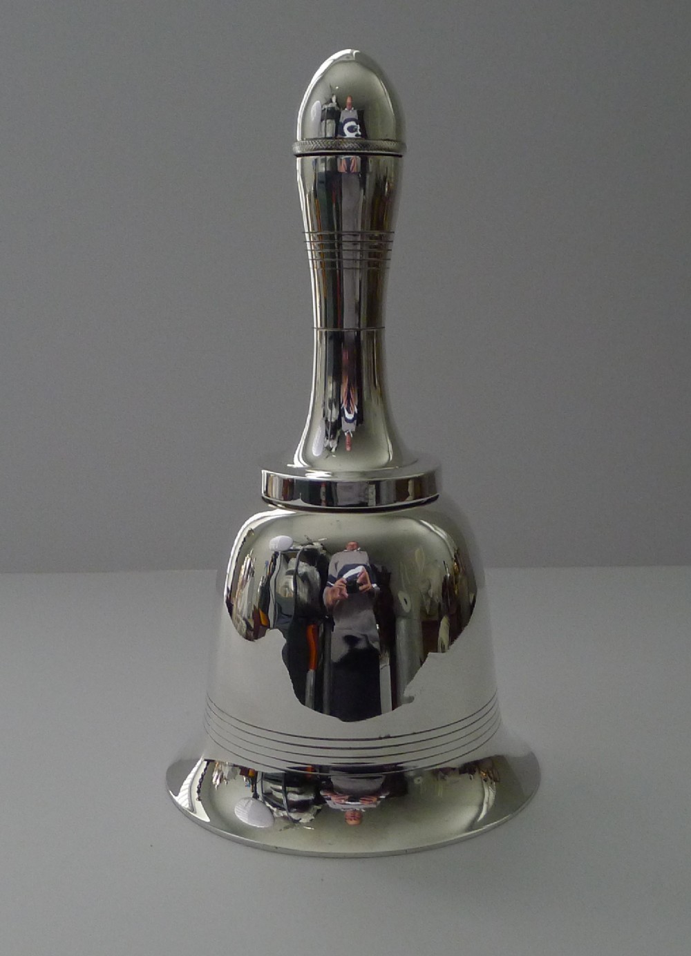 english art deco novelty cocktail shaker by asprey london reg for 1937