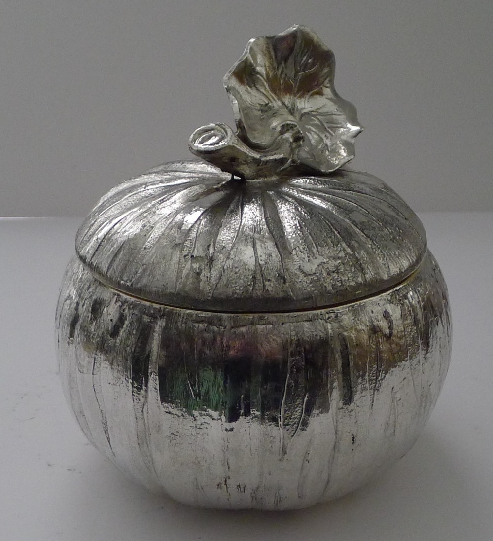 mauro manetti pumpkin ice bucket florence italy c1970