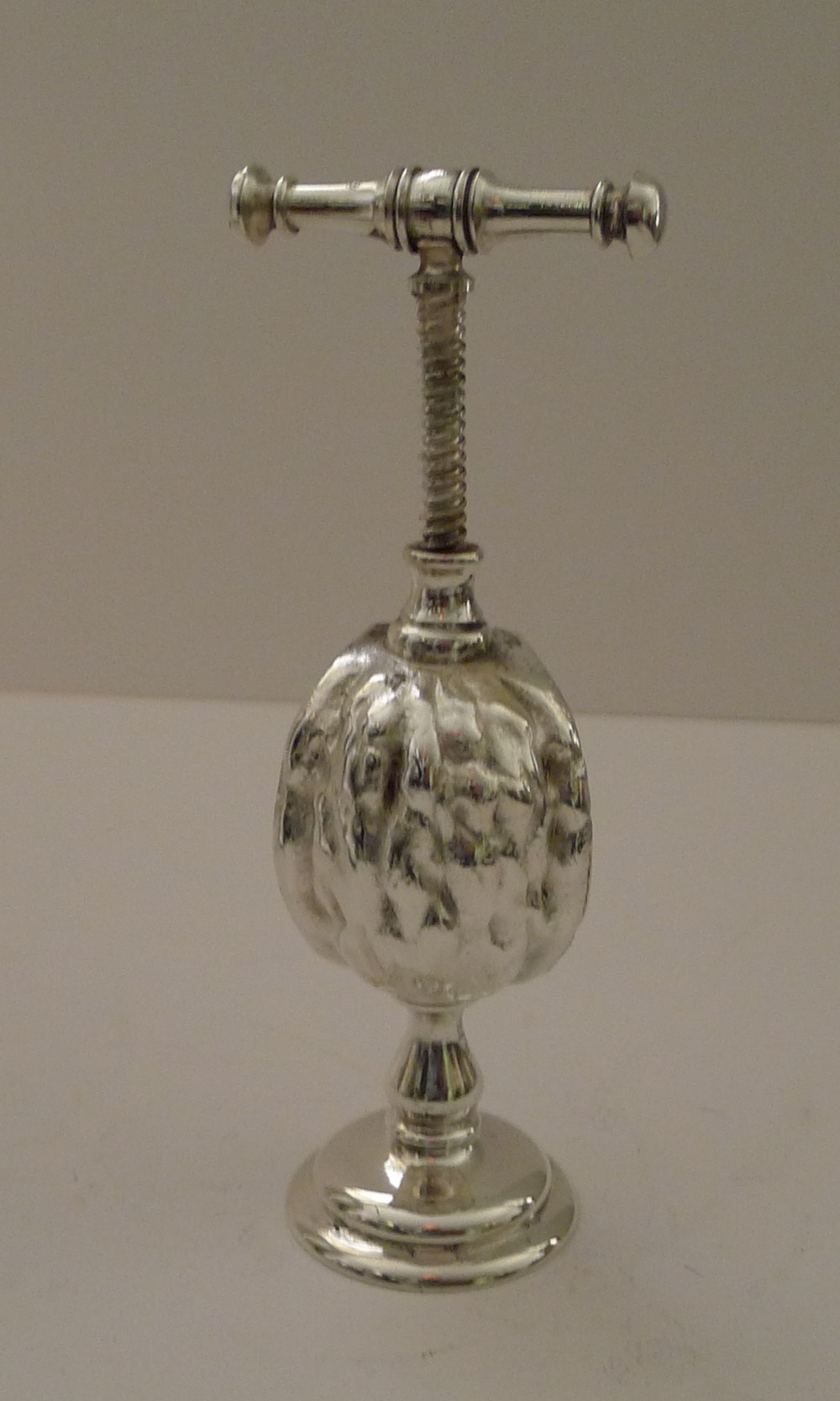 christofle paris novelty walnut nutcracker c1920
