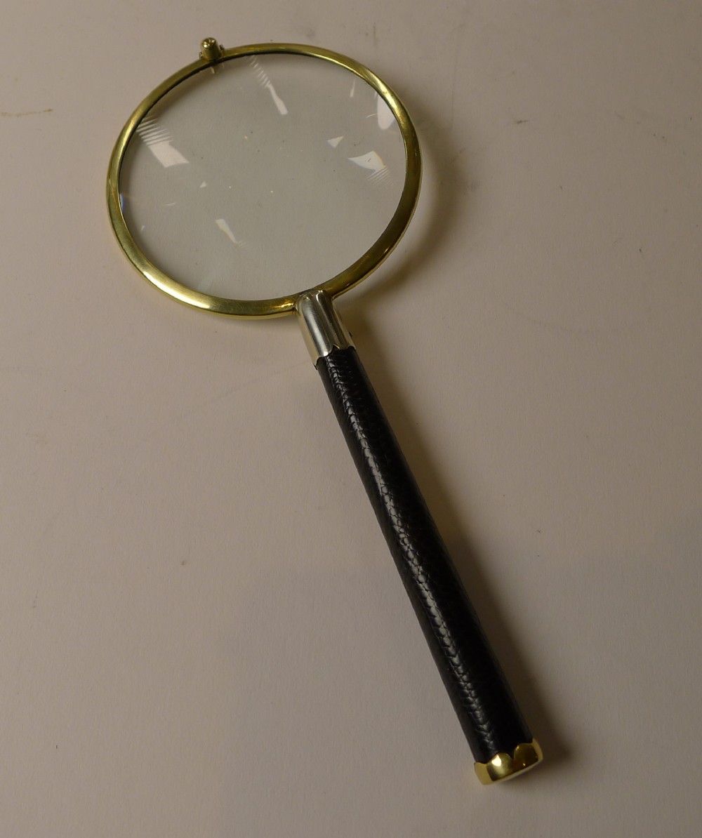 smart antique magnifying glass by p h vogel co c1920