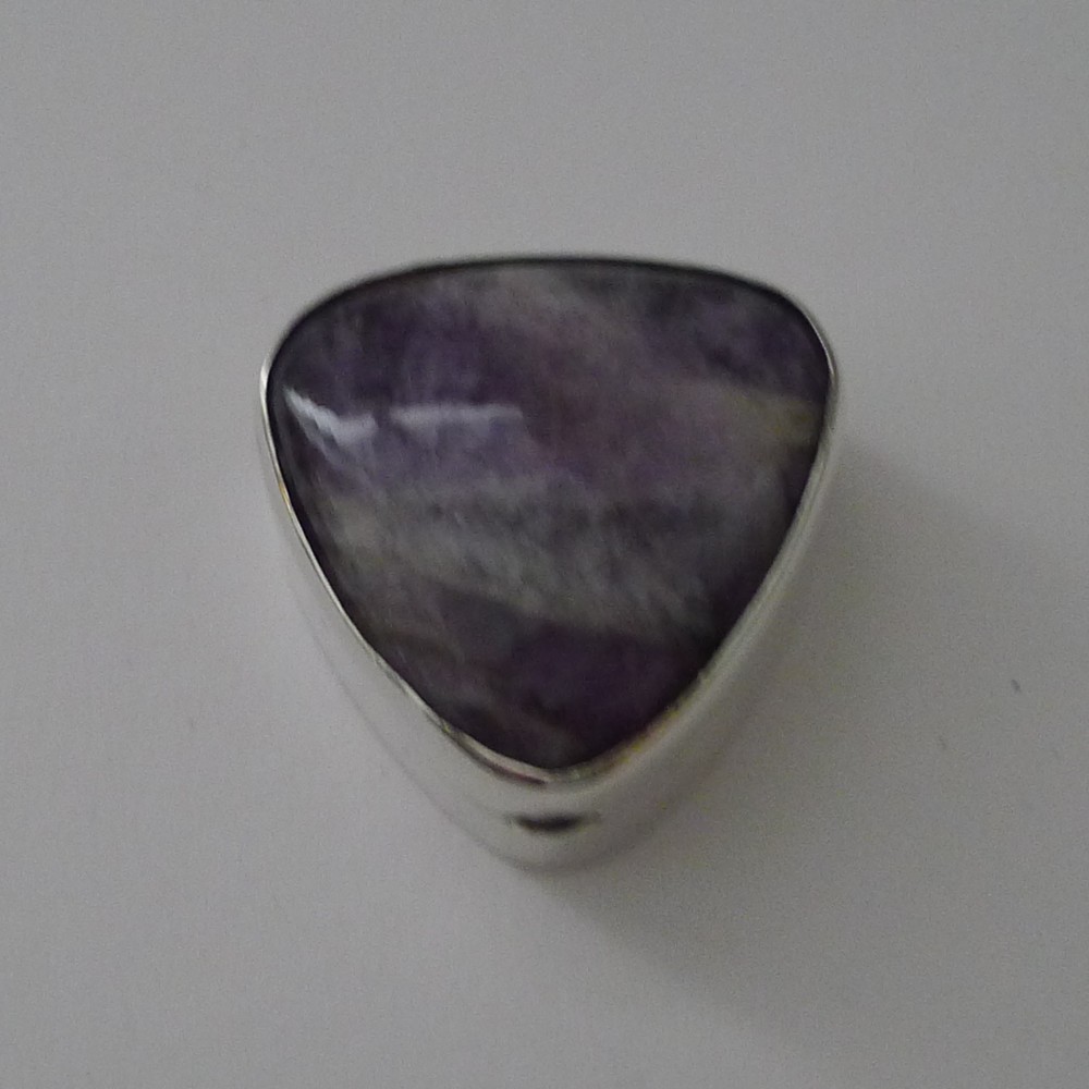antique english silver amethyst pill box 1913