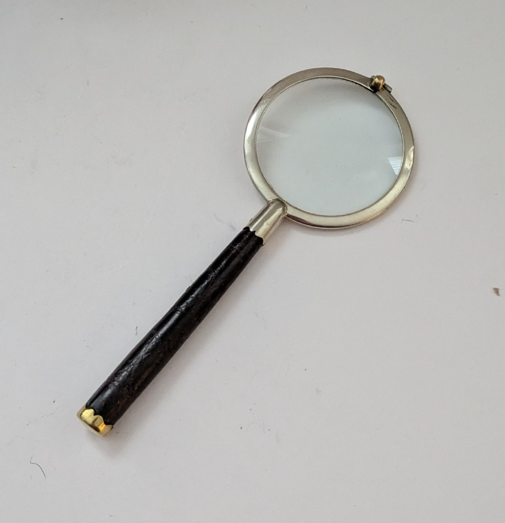 smart antique magnifying glass by p h vogel co c1920