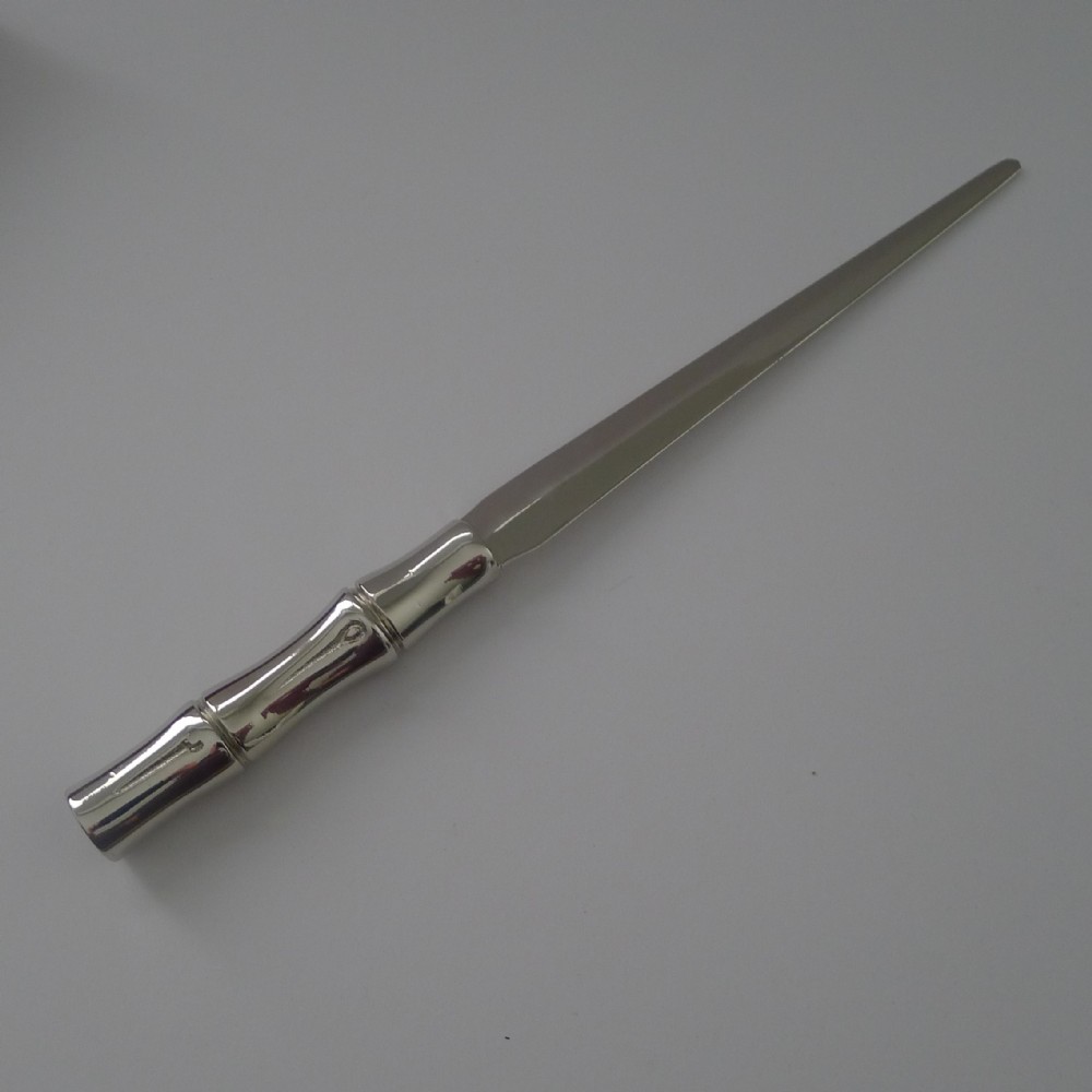 large asprey paper knife letter opener c1980