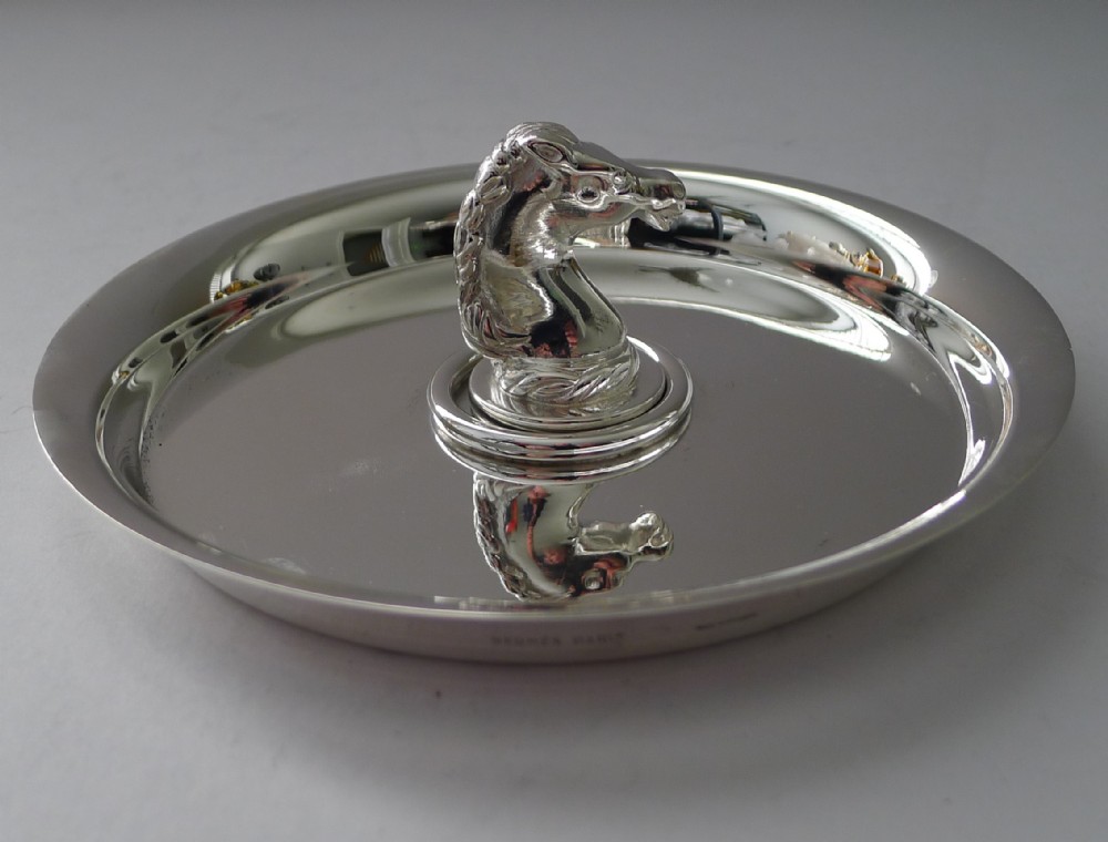 hermes paris novelty horse head vide poche dish c1960